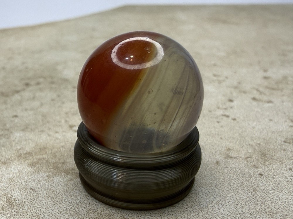 Glass Marble With Display Included lot #8342