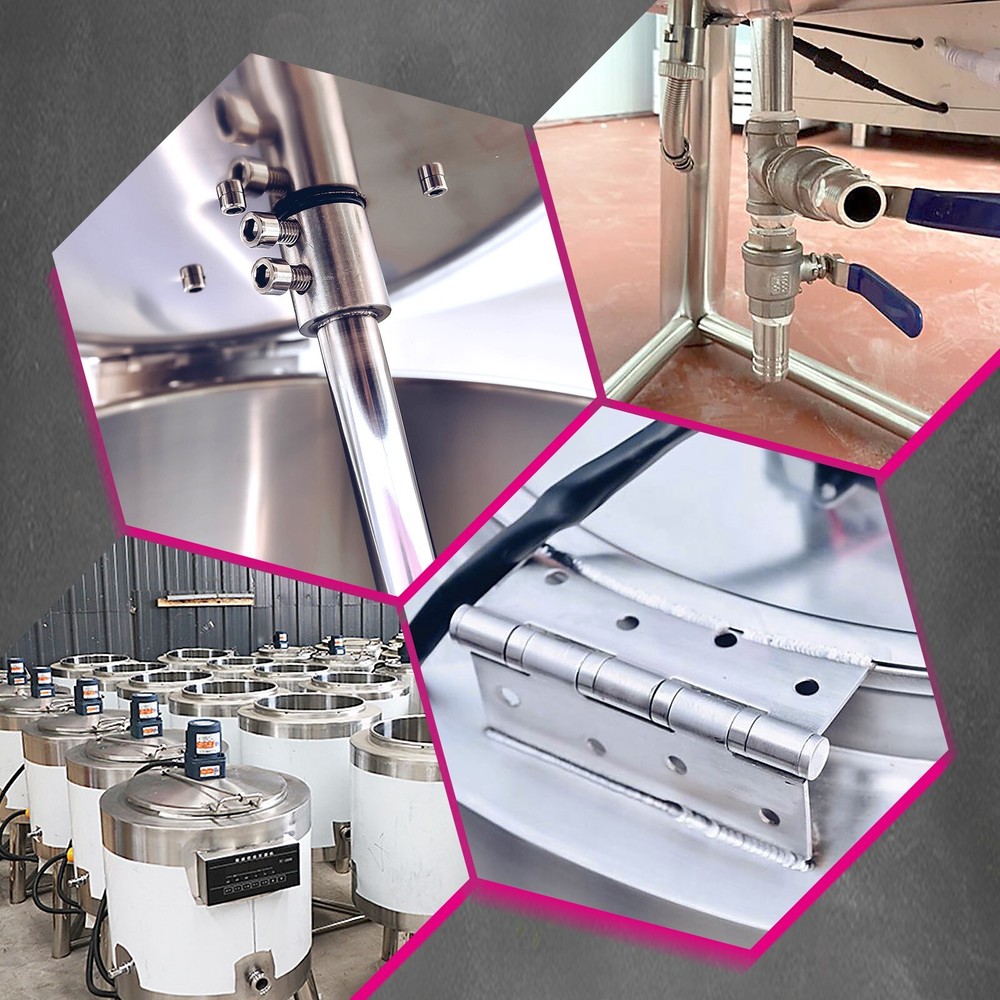 Kolice 50L Commercial Pasteurization Machine Pasteurizer for Milk Coffee Juice