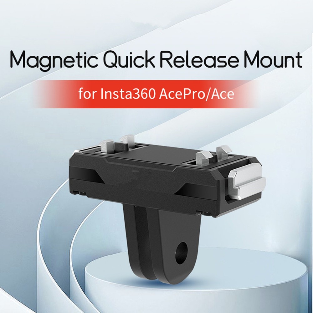 For Insta360 Ace Pro/Ace Magnetic Quick Release Base ABS Camera Base ABS+Metal