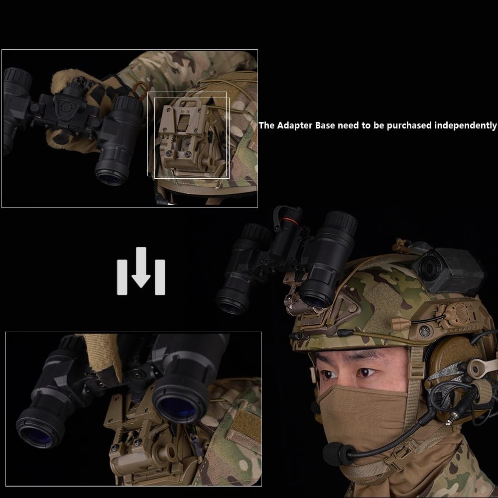 AN/PVS31 NVG Dummy Model Binocular Night Vision Goggle (No Function, No Battery)