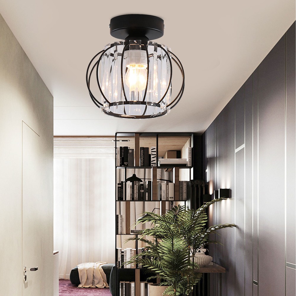 Recessed ceiling lamp, iron ceiling lamp, E27 socket, maximum power 20W