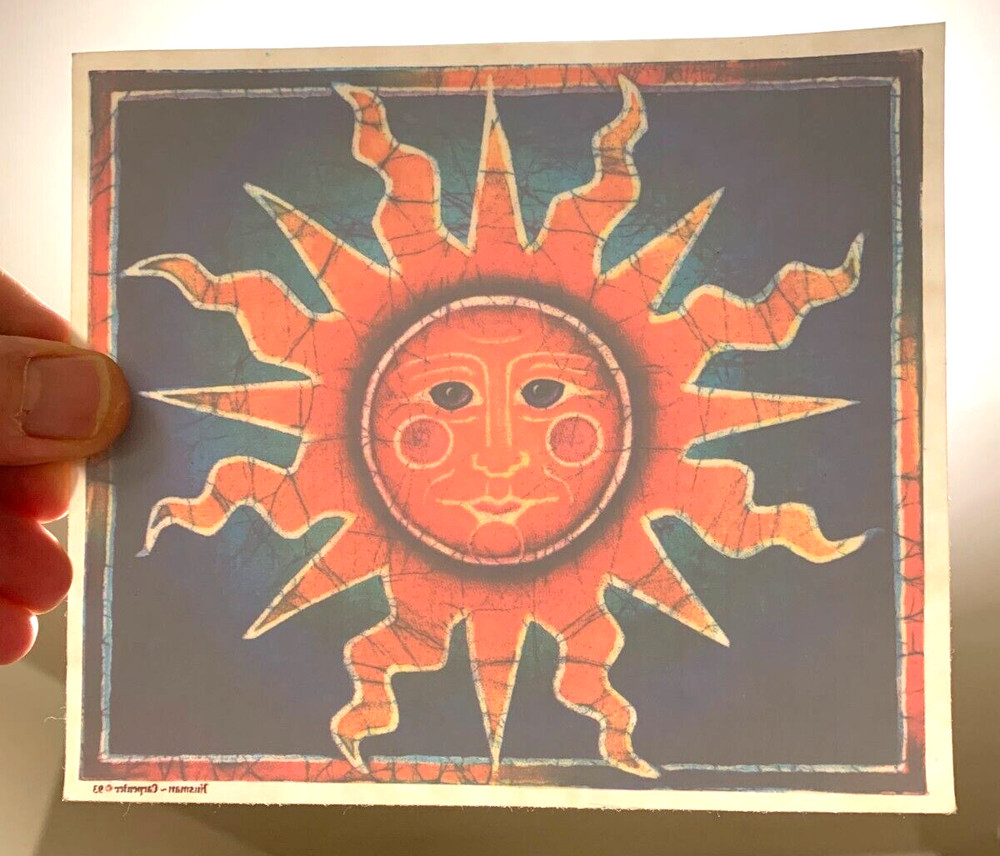 🔥 Vintage Grateful Dead Sticker 🔥Sun Decal - Nice!