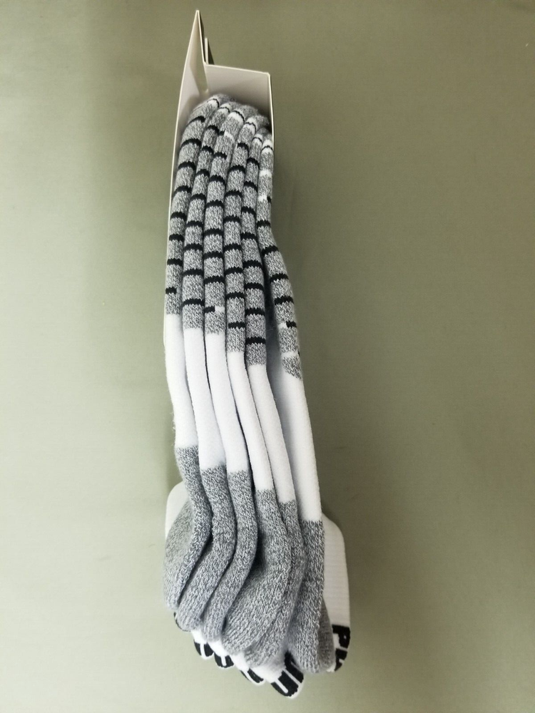 New Puma Mens 3 Pair 360 Grip Low Cut Socks.