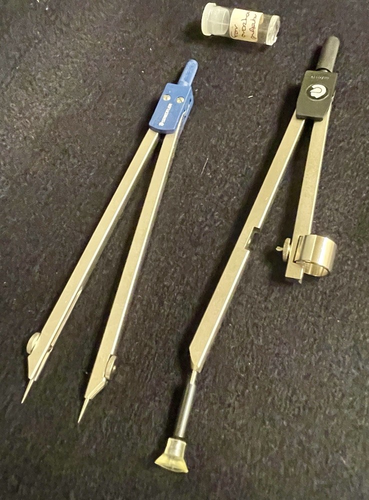 Staedtler Mars Quickbow geometry drafting compass set with extras