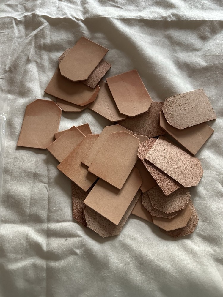 Leather Tags 28 Total