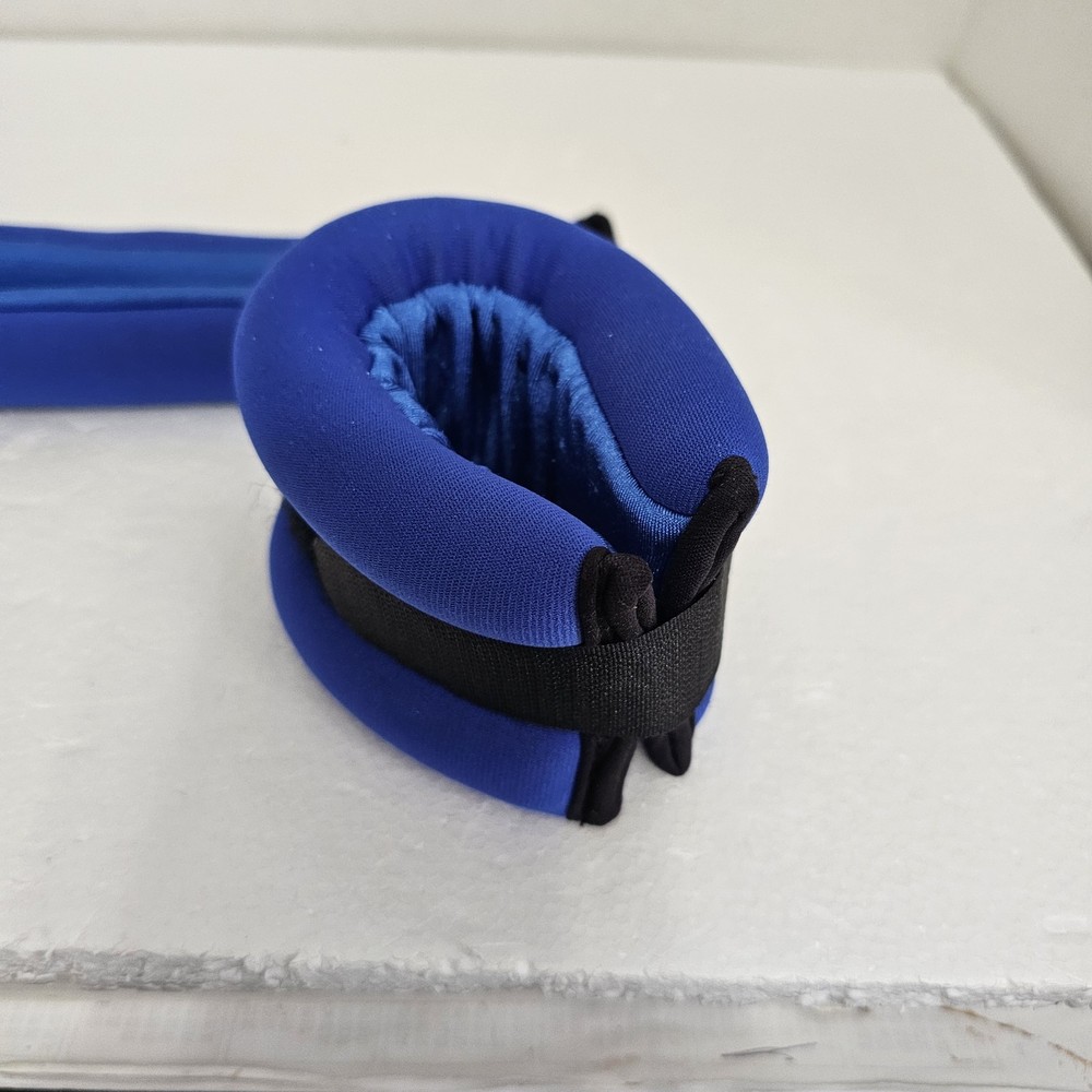 Ankle/Wrist Weights, 1 lbs Pair - Blue