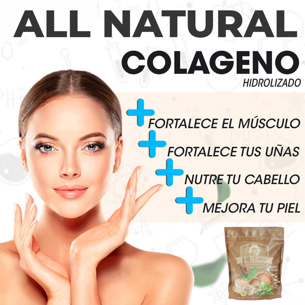 HICOFFEE (Ganoderma-Maca-Collagen-Moringa-Green Tea-MCT-Cappuccino)
