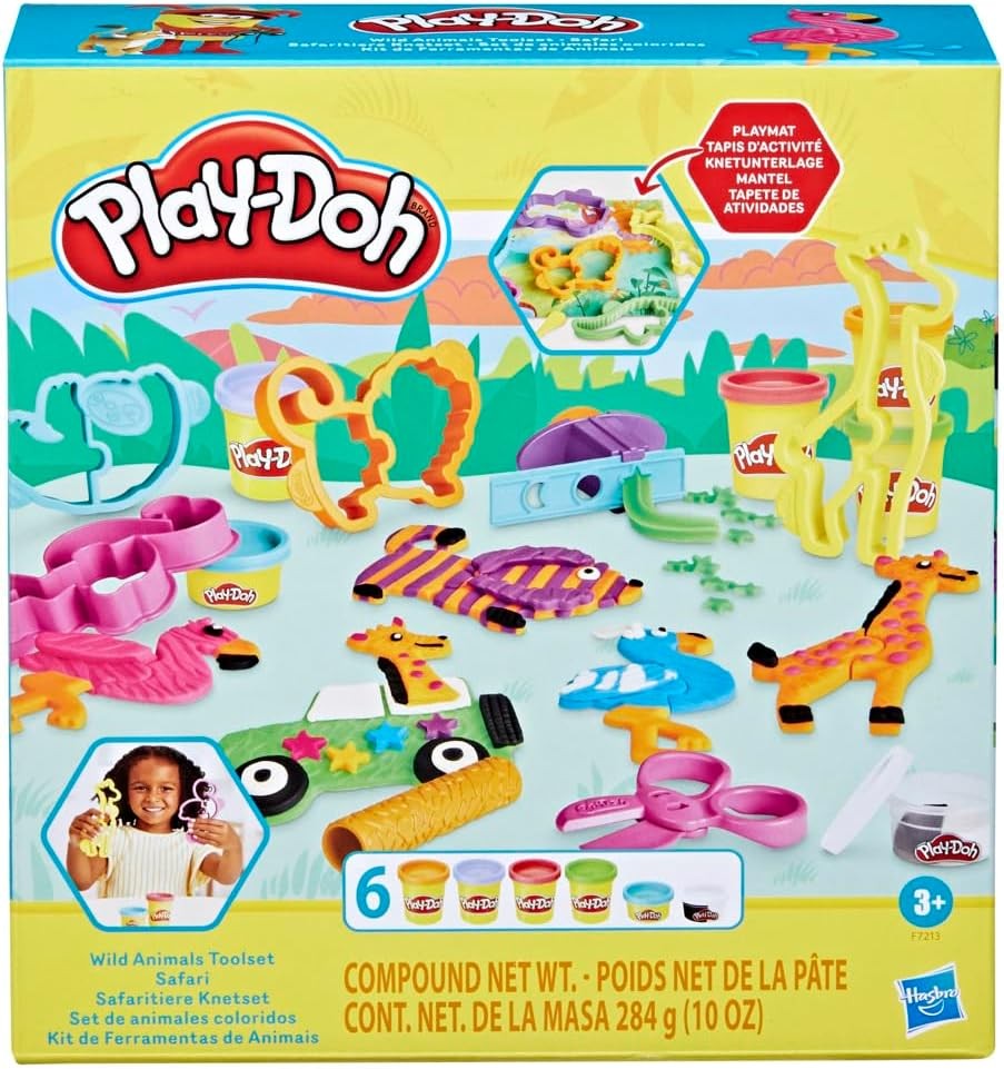 HASBRO PLAY DOH WILD ANIMALS TOOLS