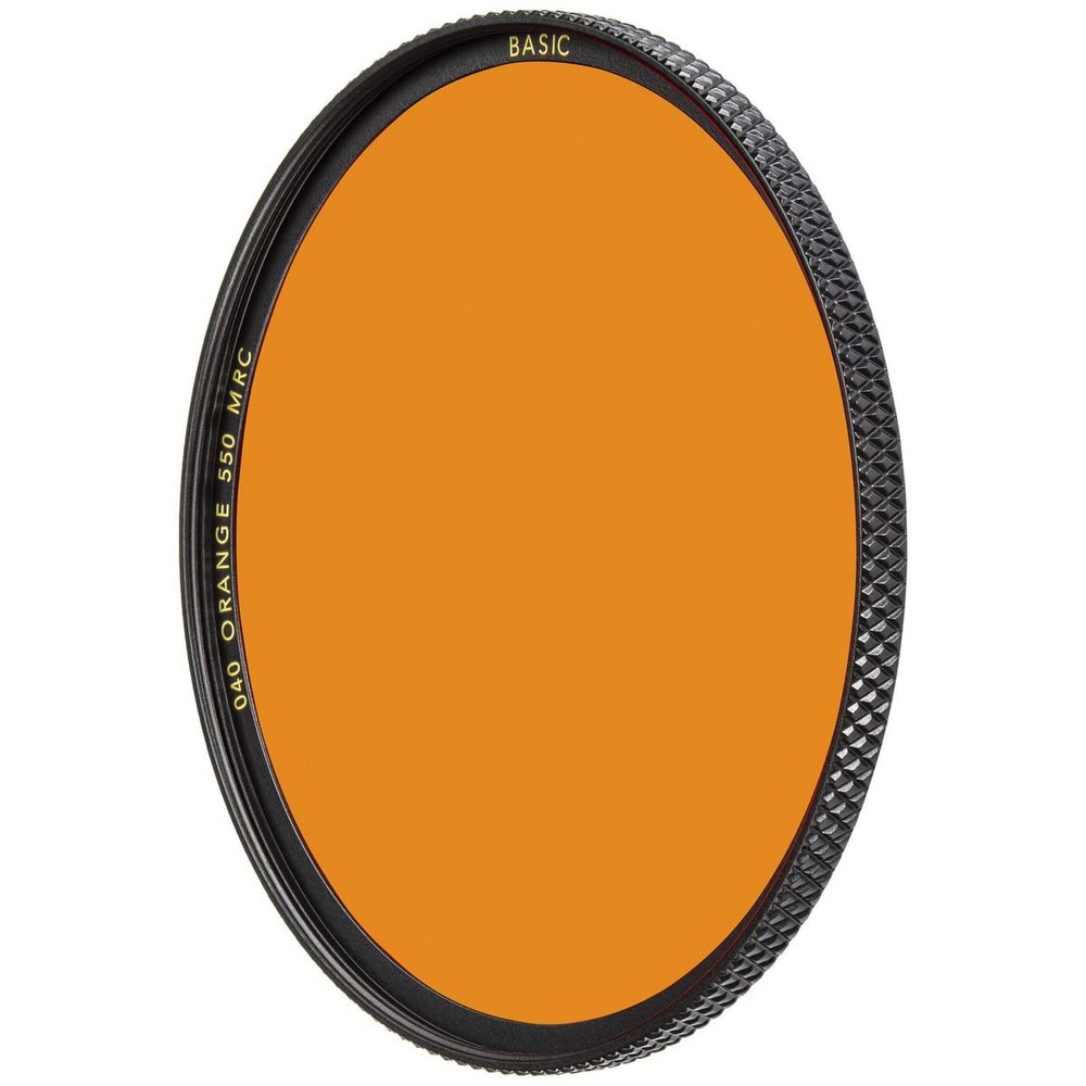 B+W 49mm Basic Black & White (Orange) MRC 040M Glass Filter 49,