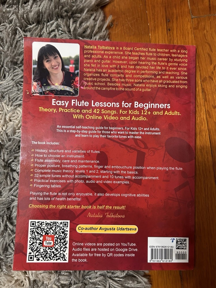 Flute Book Beginner Level NEW