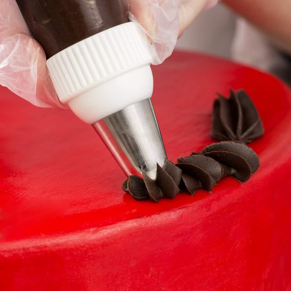 #856 Deep Closed Star Pastry Tip - Stainless Steel