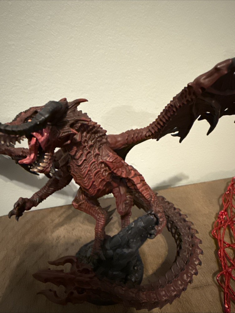 🔥 Pro Painted Red Dragon | Display Quality D&D Pathfinder Miniature
