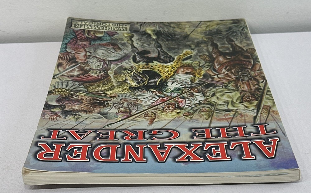 Alexander the Great Warhammer Historical OOP Warhammer Ancient Battles Signed