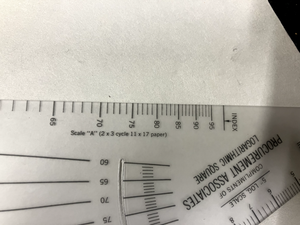 LEARNING CURVE LOGARITHMIC SQUARE PROTRACTOR WITH INSTRUCTIONS