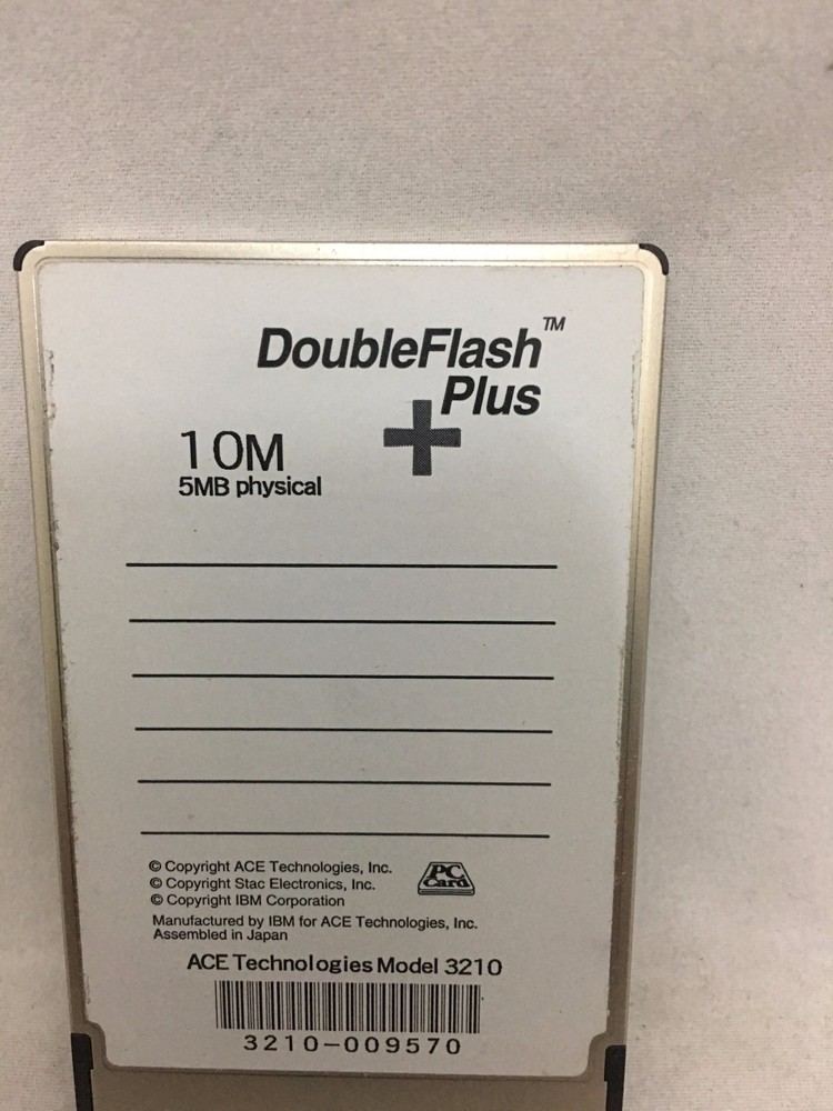 Ace Technologies Double Flash Plus Solid State Storage Card (10M)