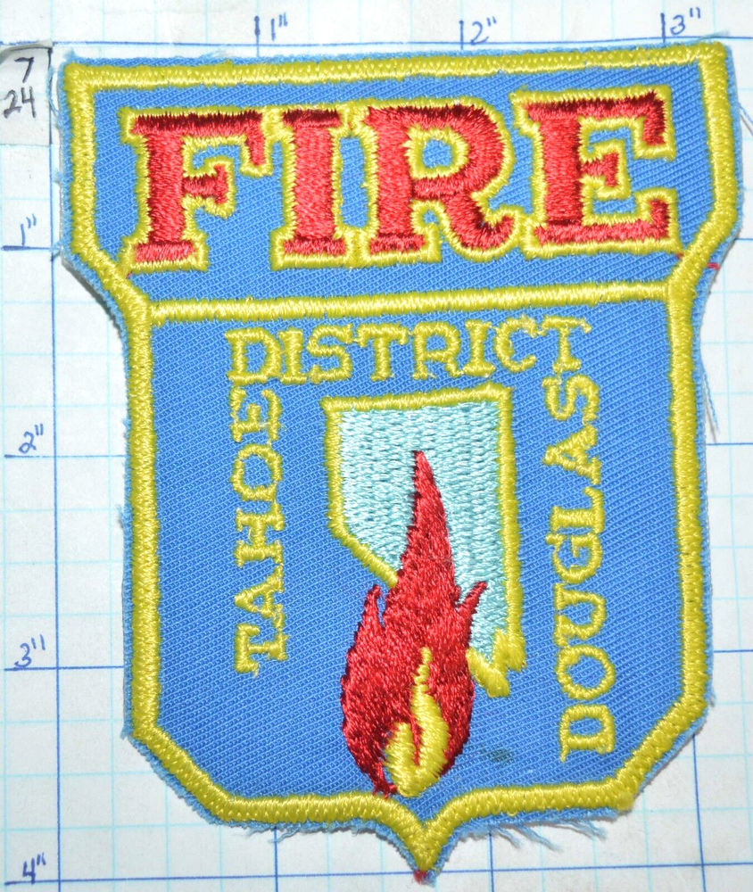 NEVADA, TAHOE DOUGLAS DISTRICT FIRE DEPT PATCH