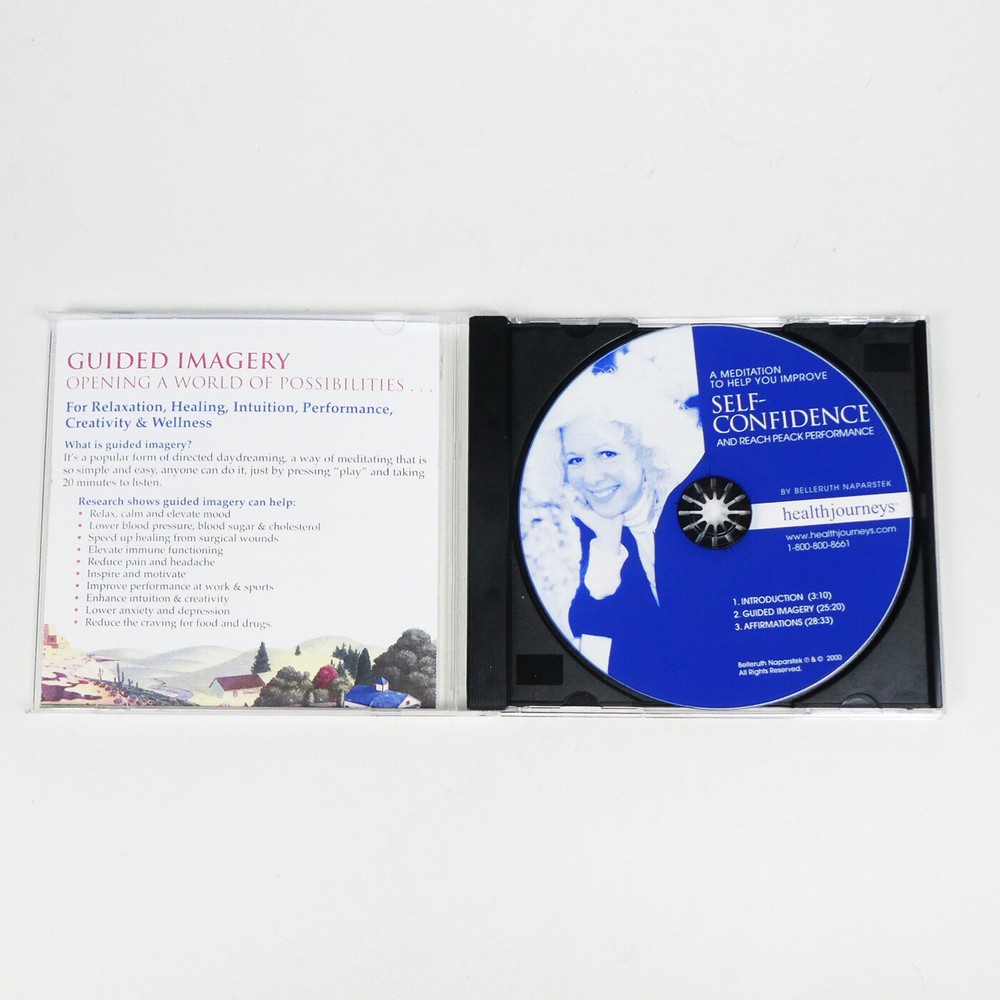 Improve SELF-CONFIDENCE CD Guided Imagery Hypnosis Esteem meditation control