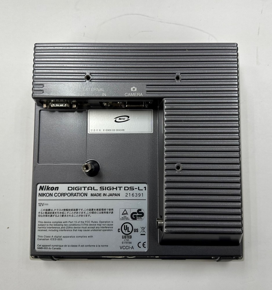 Nikon MQA21000 DS-L1 Camera Controller / 6.5" Liquid Crystal Display