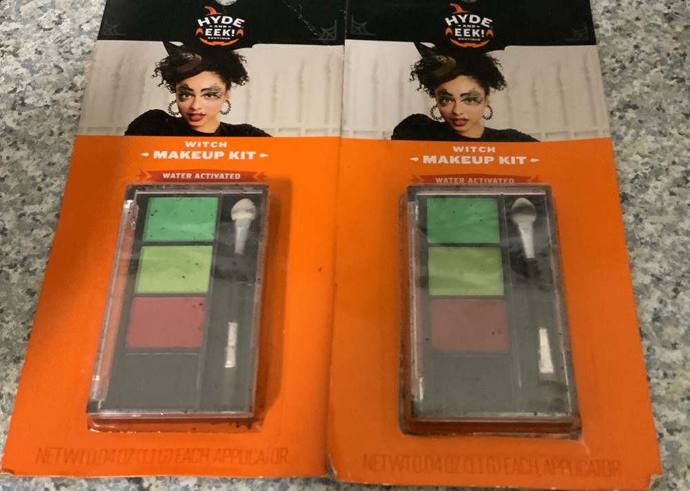 ⚡️Hyde & Eek Water Activated Witch Halloween Make Up Kit 👉2 Lot👈