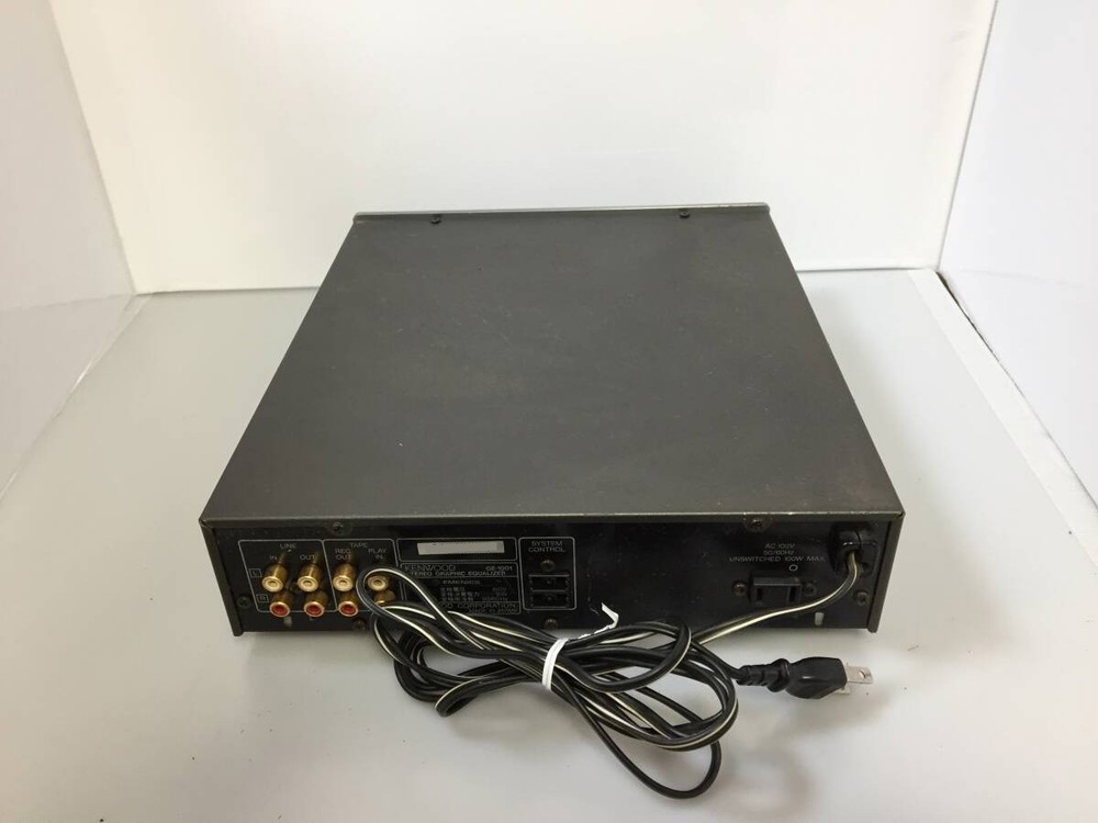 Kenwood GE-1001. Stereo Parametric Equalizer Good GP