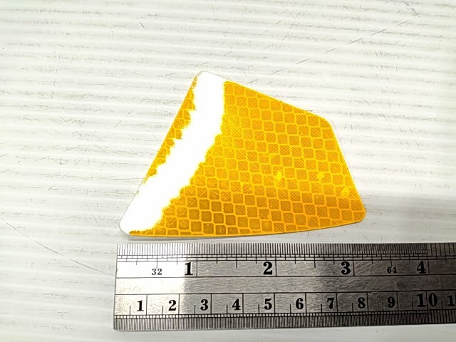 Decal-Reflector Amber LH - ---- POLARIS NOS