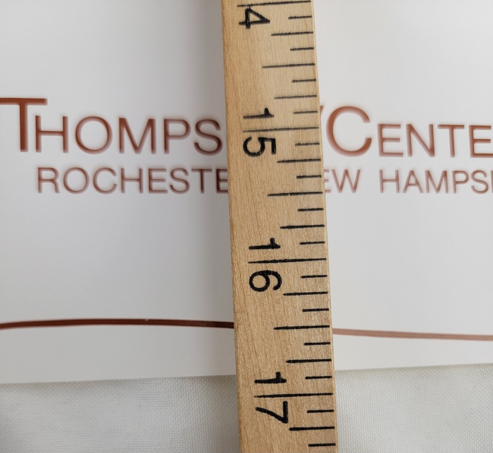 Original Thompson Center Arms Muzzle Loader Nomenclature Poster