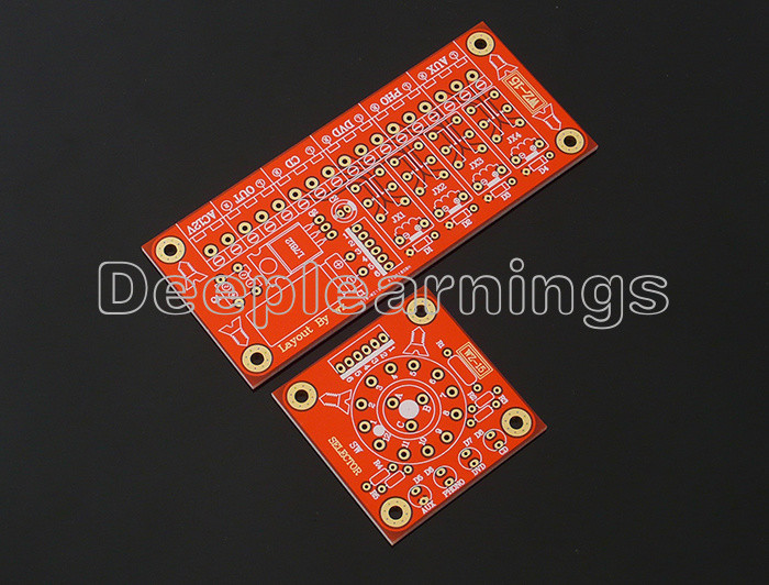 WZ-15 Relay-type 4-way Audio Signal Select Source Switch Input Selection Board F