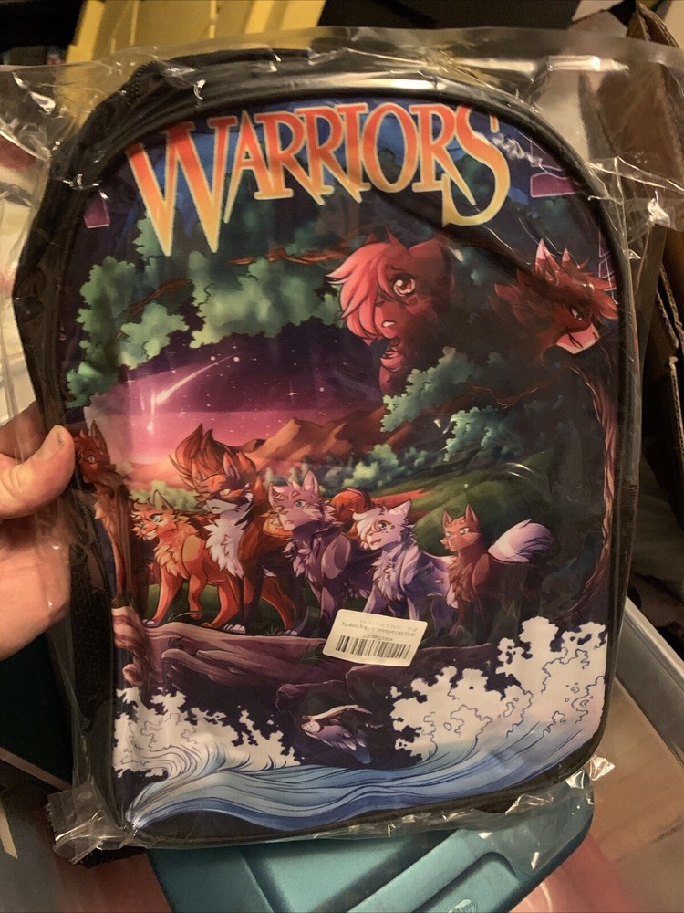 Warrior Cats Backpack New Still Sealed In Plastic