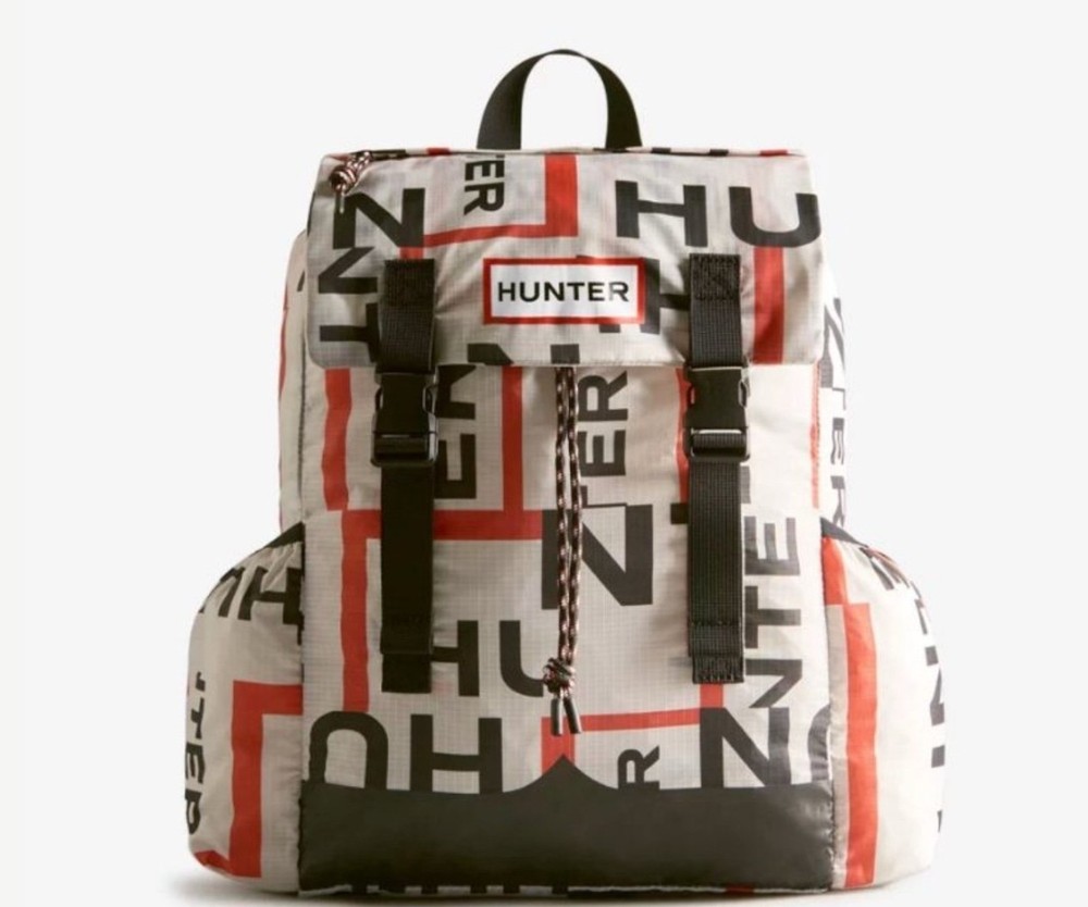 Hunter Original Ripstop Packable Backpack Exploded Logo Free Shipping