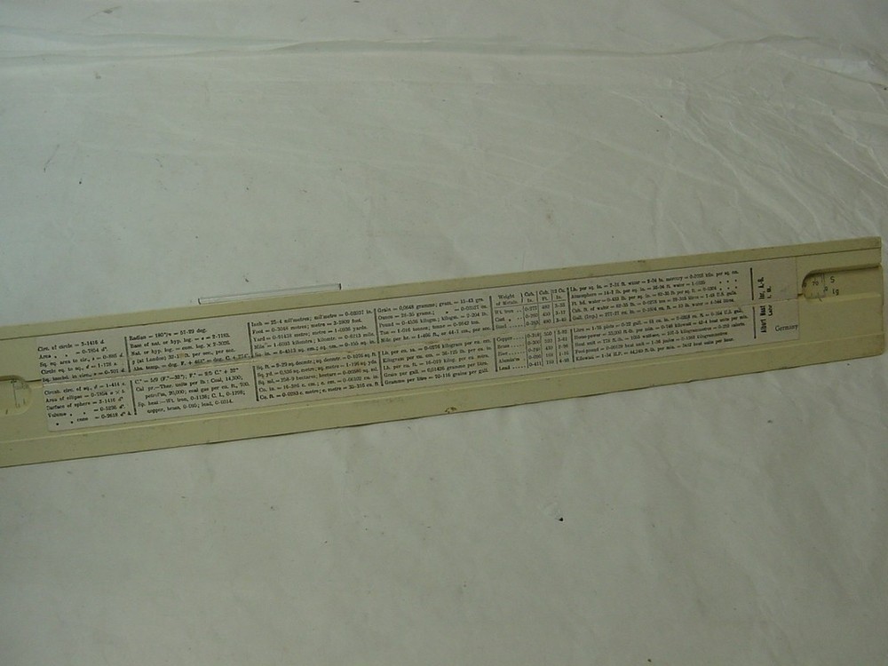 SLIDE RULE MADE IN GERMANY