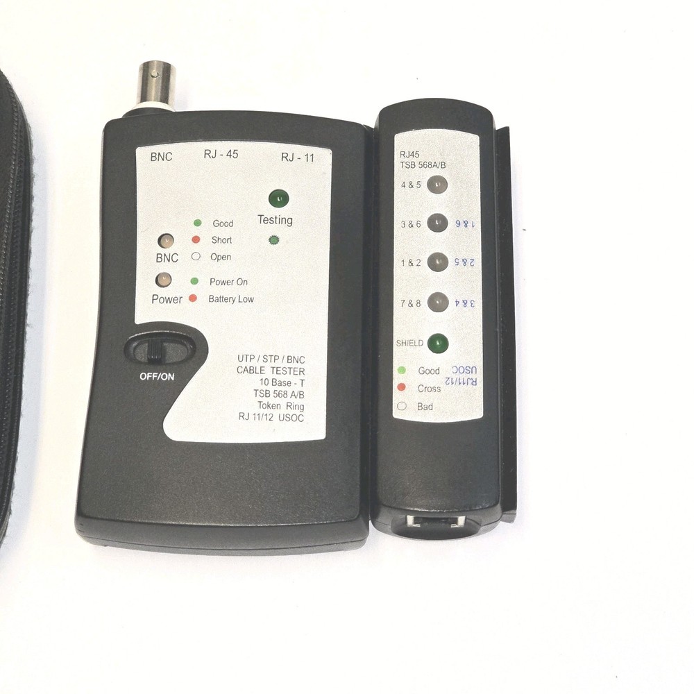 Patch Cable Tester with Remote