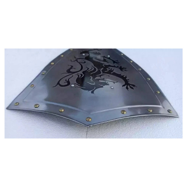 28'' Medieval Fully Functional Dragon Shield Warrior Templar Medieval Shield