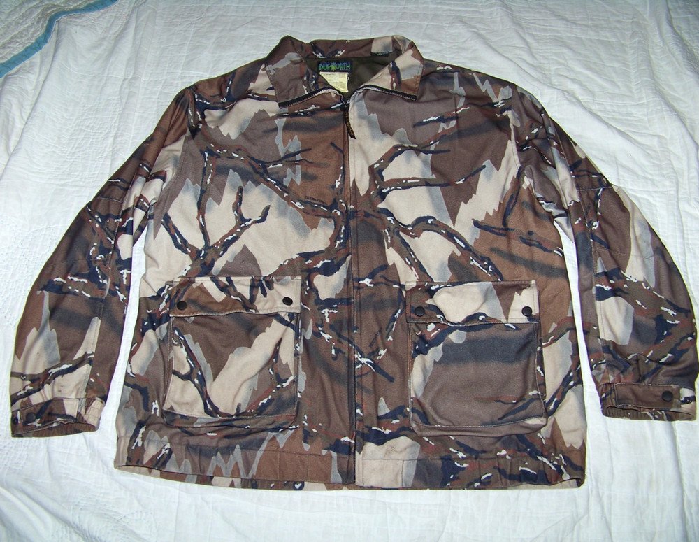 Due North Apparel Camo Jacket - L-Reg - Brown Predator Camo
