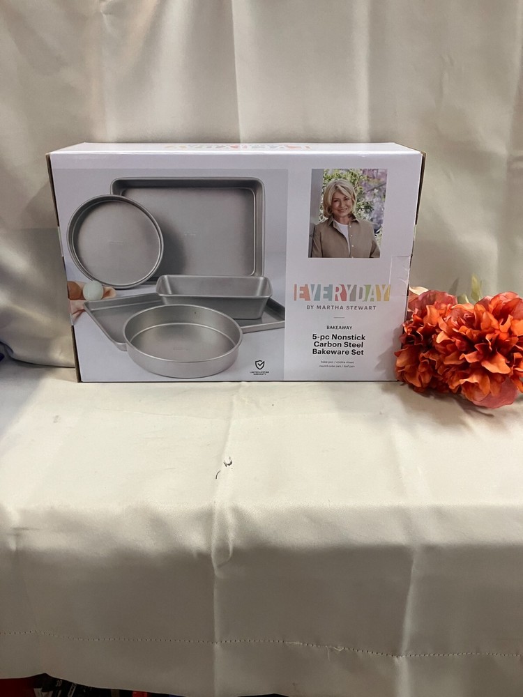 Martha Stewart Nonstick Bakeware 5 Piece Set NEW!