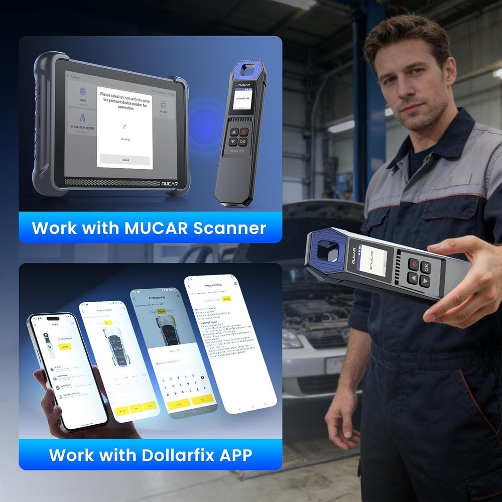 MUCAR T261 TPMS Relearn Sensor Activate Programming Tool For 892BT 689BT Scanner