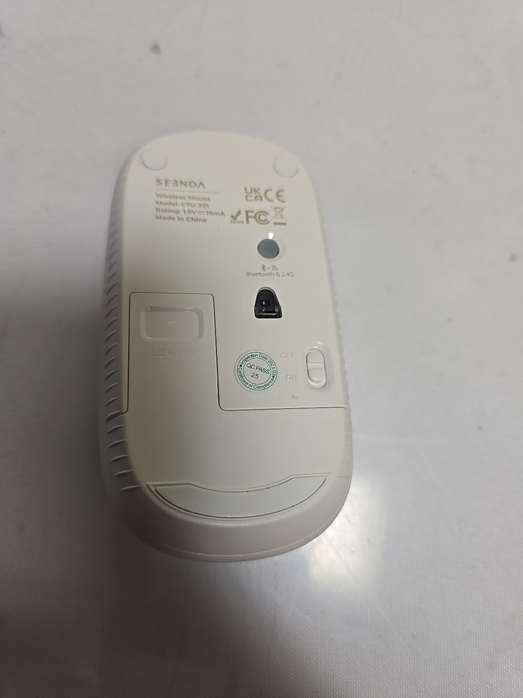 Seenda CBD2 Wirless Keyboard And Mouse Combo 2.4G Bluetooth White