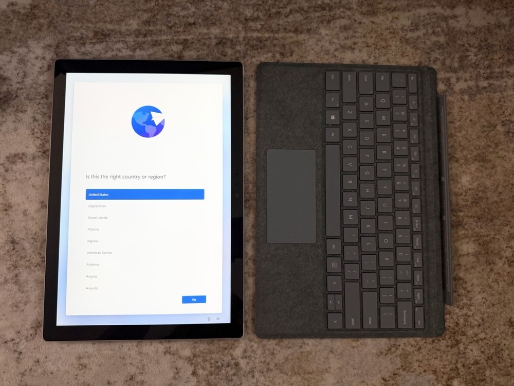 Microsoft Surface Pro 12.3" Tablet/Laptop Bundle