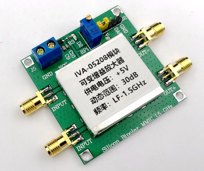 Wideband Differential Amplifier IVA-05208 Differential Input Differential Output