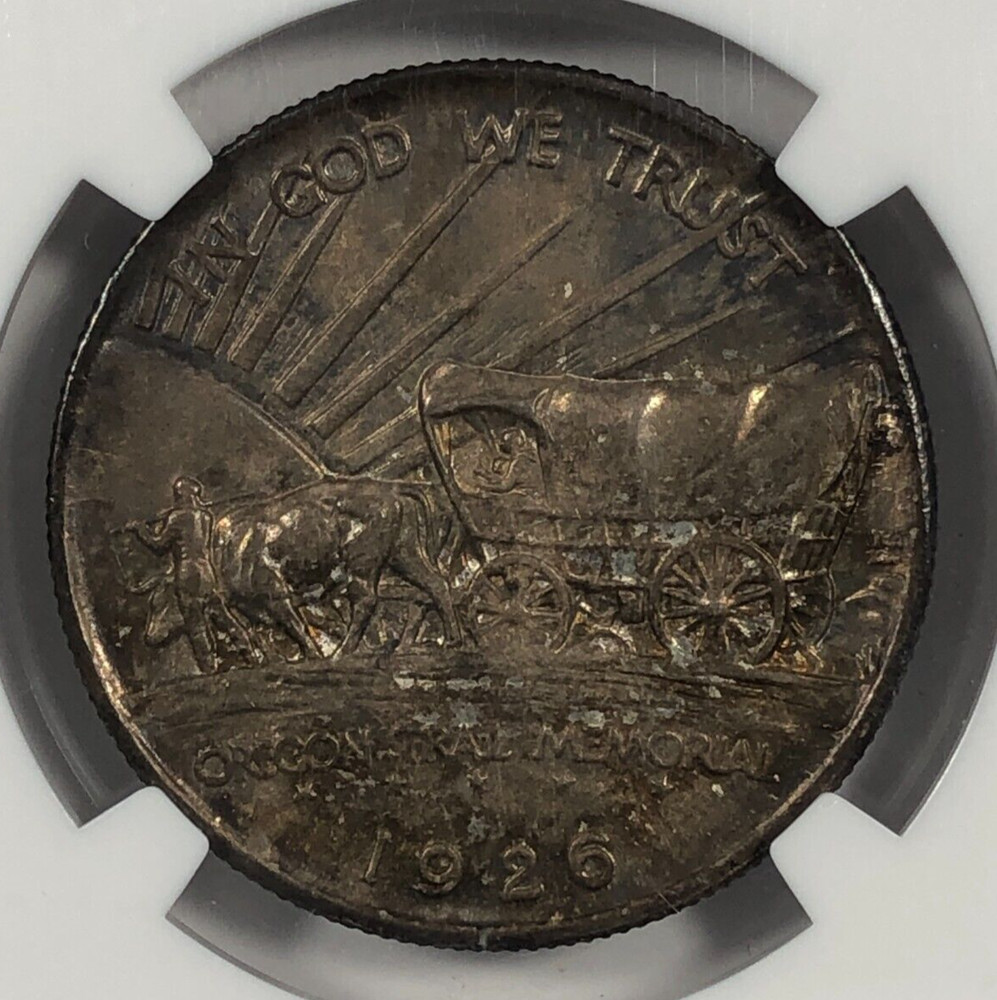 1926-S Oregon Trail Commemorative. .50. NGC MS63