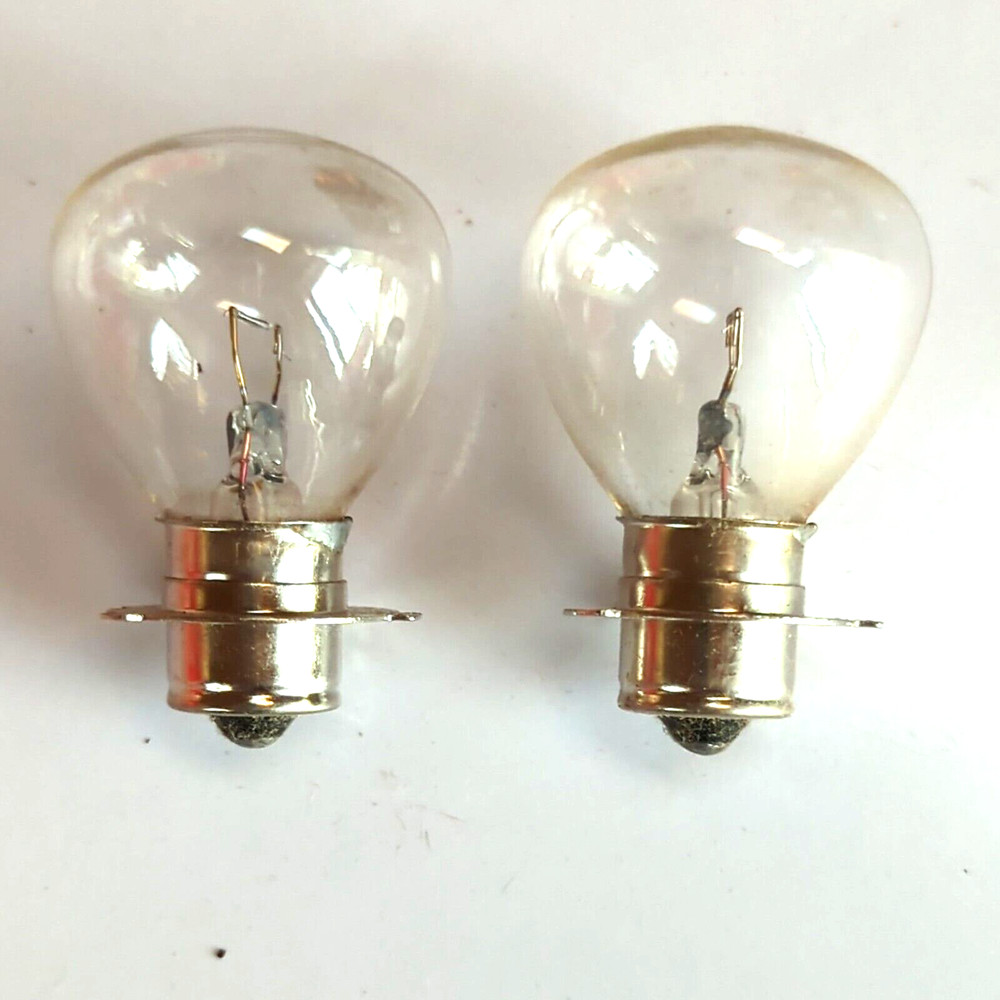 KIMPEX 01-156 SNOWMOBILE HEADLIGHT BULBS (2)  12 VOLT 25WATT "B" SINGLE BASE