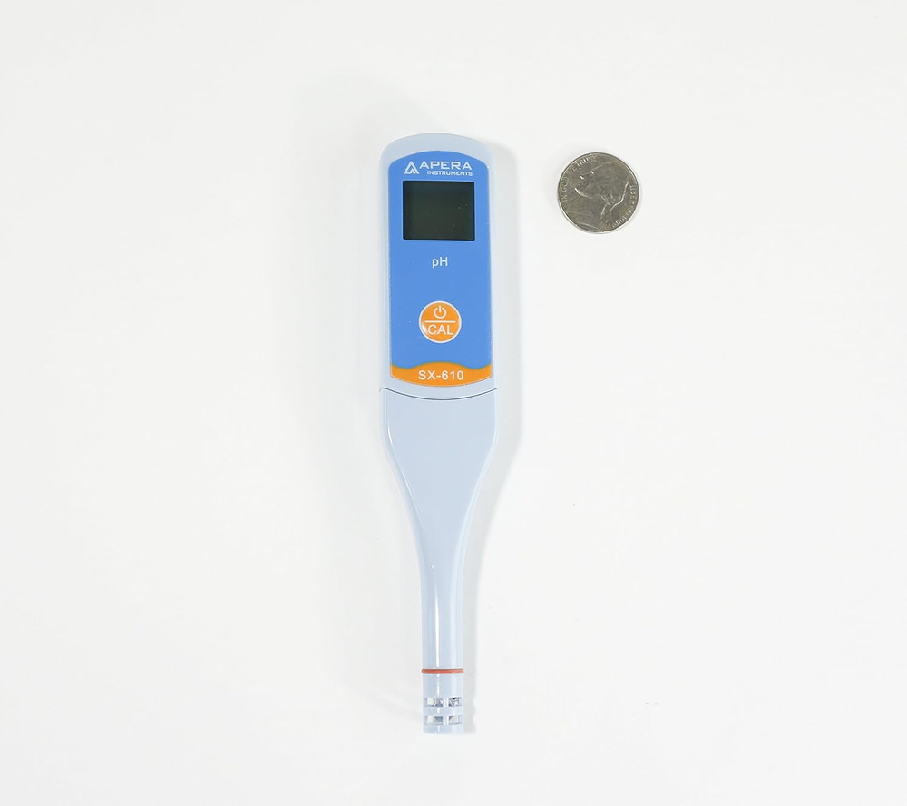 Waterproof Digital pH Pen Tester 0-14 Range Replaceable Probe ±0.1 Accuracy
