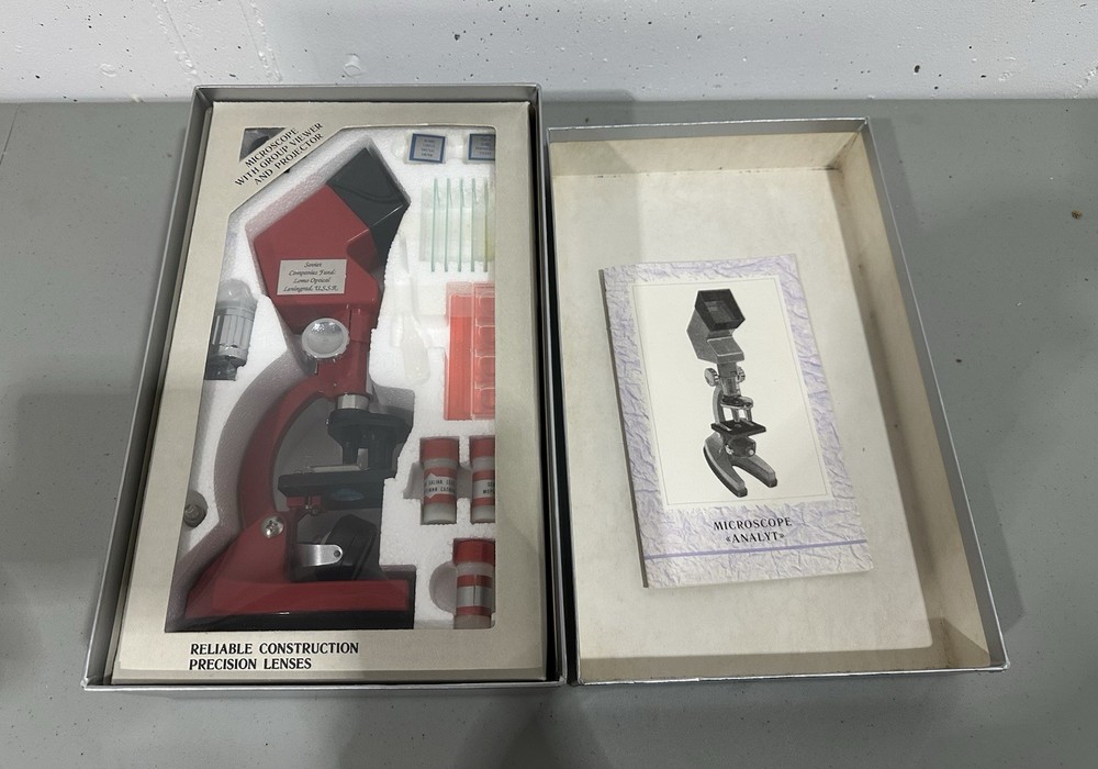 USSR Microscope Kit Unopened