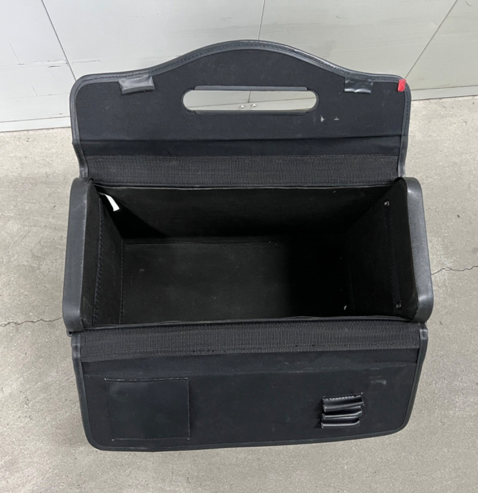 Black Briefcase, snap closure with 3 digit combo lock