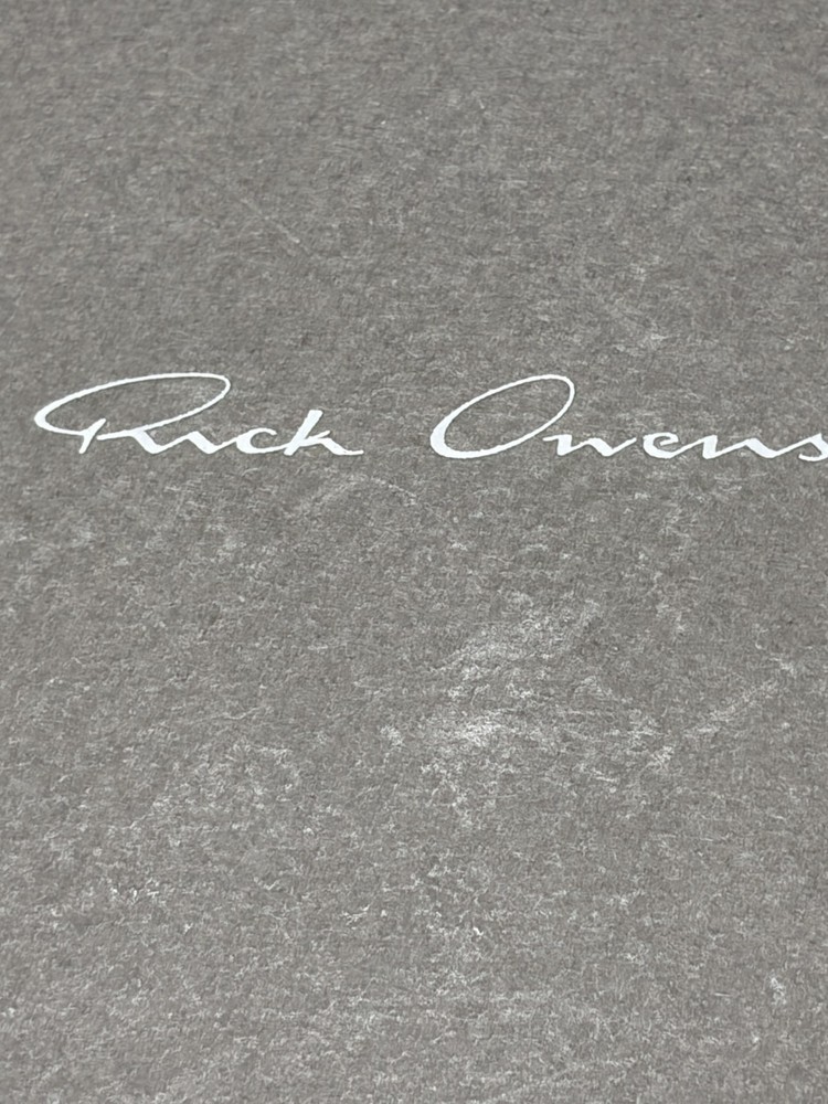 RICK OWENS -- Palladium Silver Necklace - 22 in