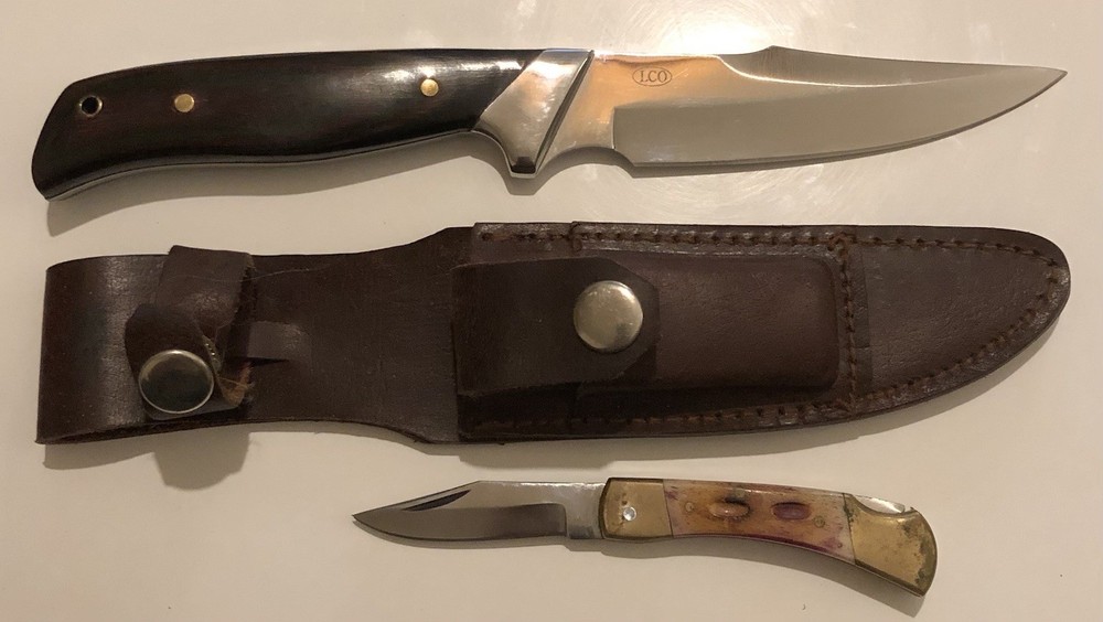 LCO Knife With Sheath and Secondary Knife