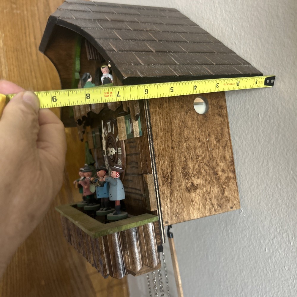 vintage west germany cuckoo clock