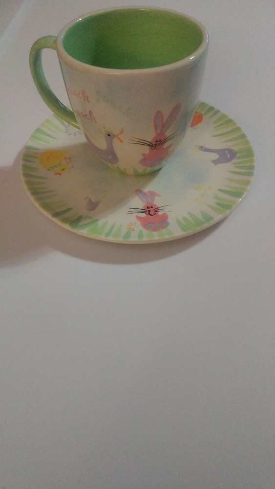 STARBUCKS Ceramic Coffee Cup & Saucer