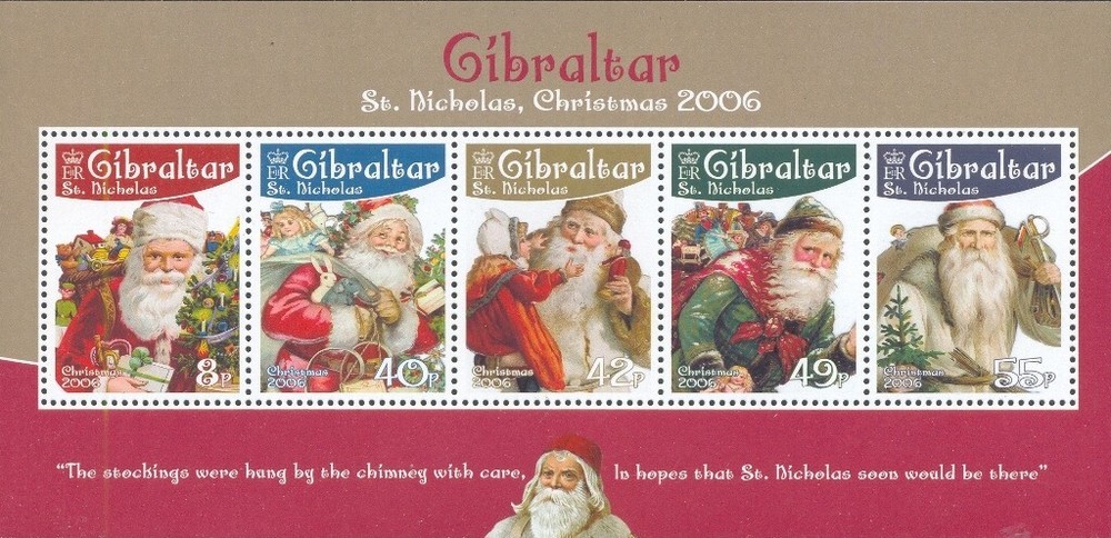 Gibraltar Scott #'s 1065a MNH