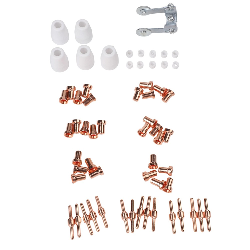 Efficient 61 Pcs For PT31 Plasma Cutting Consumables with Roller Guide Wheel