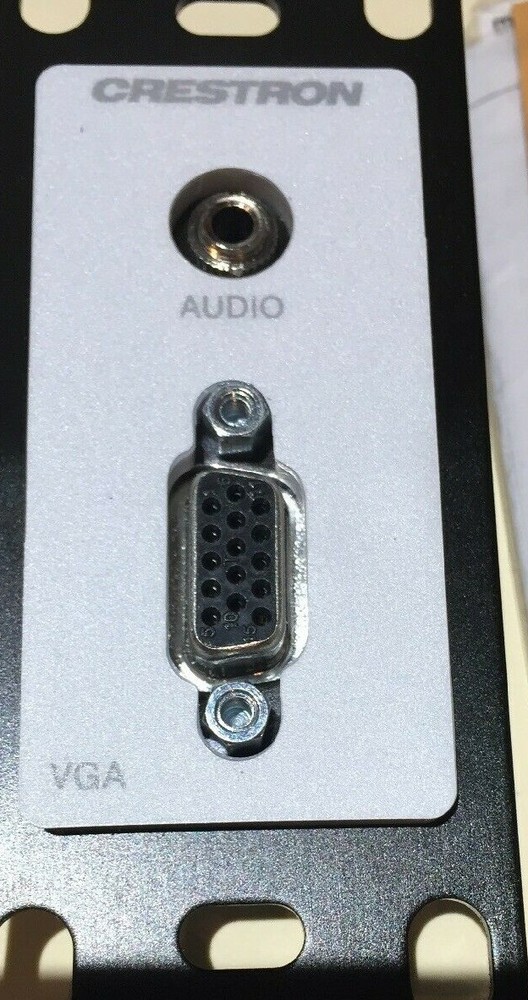 Crestron MP-WP130-W. Media Presentation Wall Plate